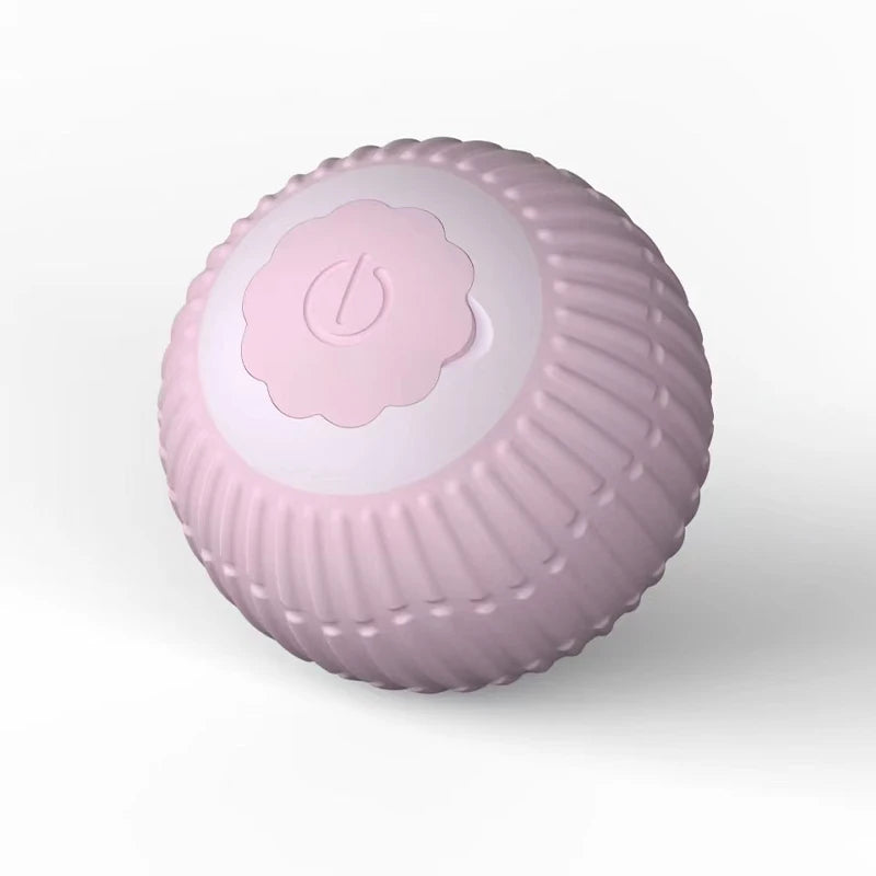 Intelligent Electric Cat Toy Silicone Automatic Ball Rolling Anti-Gnawing Jumping Pet Products Usb Recharge Pet Interactive Toy